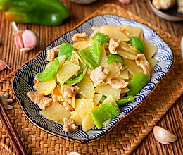 #浪漫七夕 共度“食”光#土豆青椒炒肉的做法