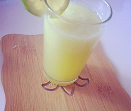 青苹果柠檬汁的做法