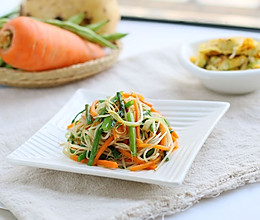 快手菜炒三丝的做法