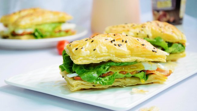 #摩其林美味CP#简易法风烧饼的做法