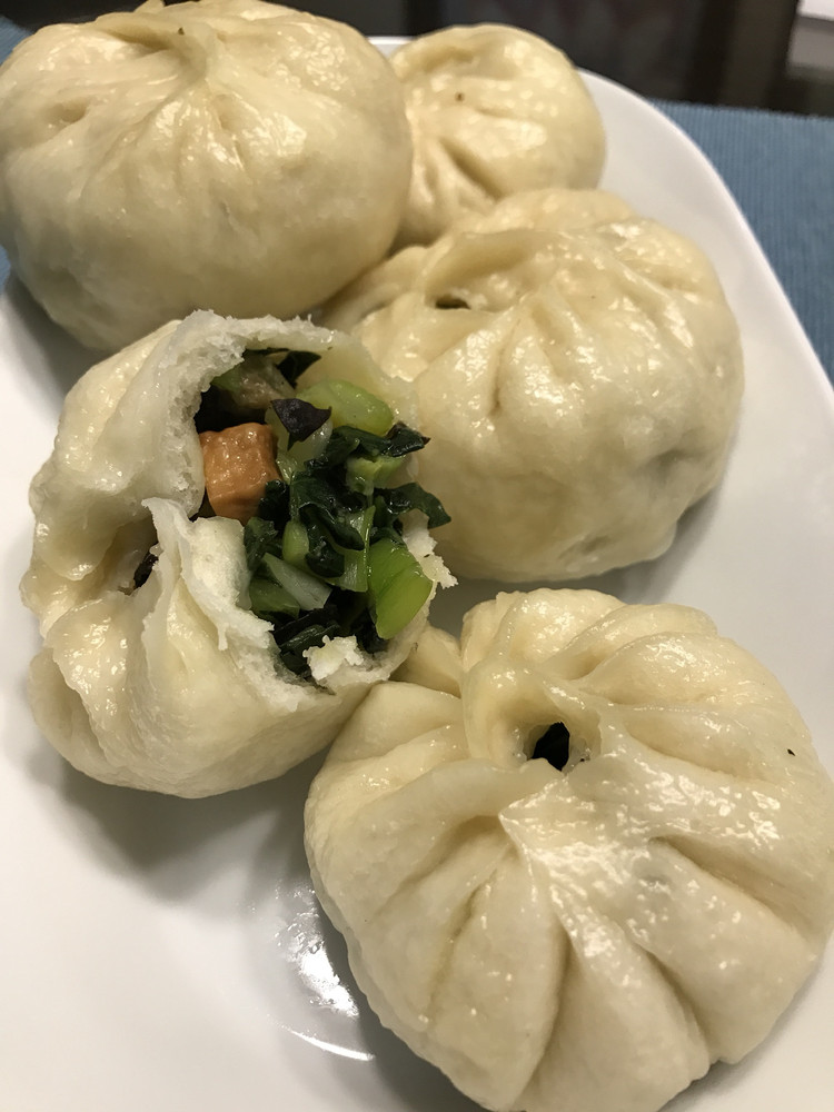 香菇青菜包子的做法