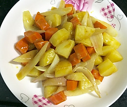 咖喱素菜的做法