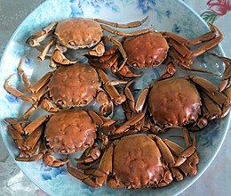 清蒸螃蟹（家常）的做法