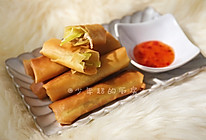 韭黄肉丝春卷的做法