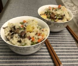 超级简单又好吃的腊味煲仔饭的做法