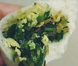 口感肉头的小白菜素包子的做法