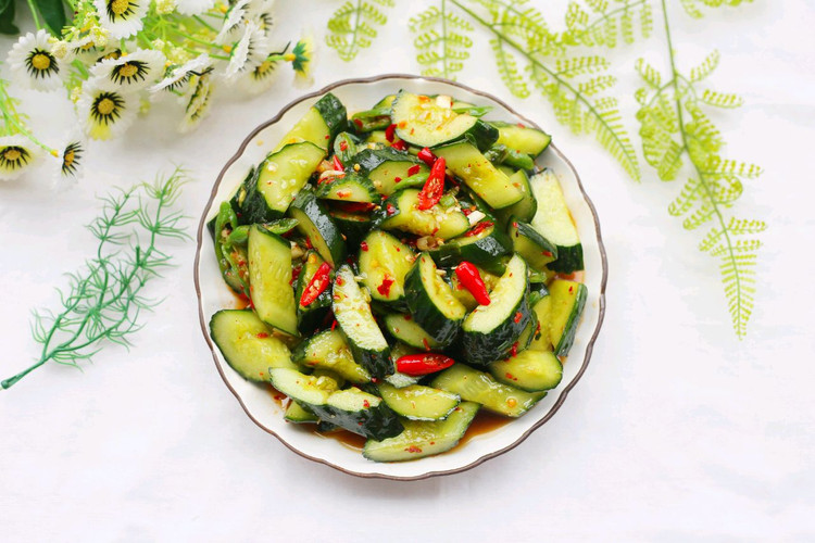 燃烧脂肪的凉拌黄瓜的做法