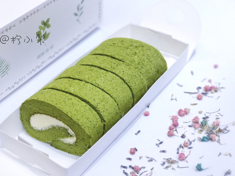 抹茶奶油蛋糕卷的做法