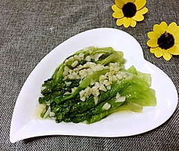蒜蓉炒生菜的做法