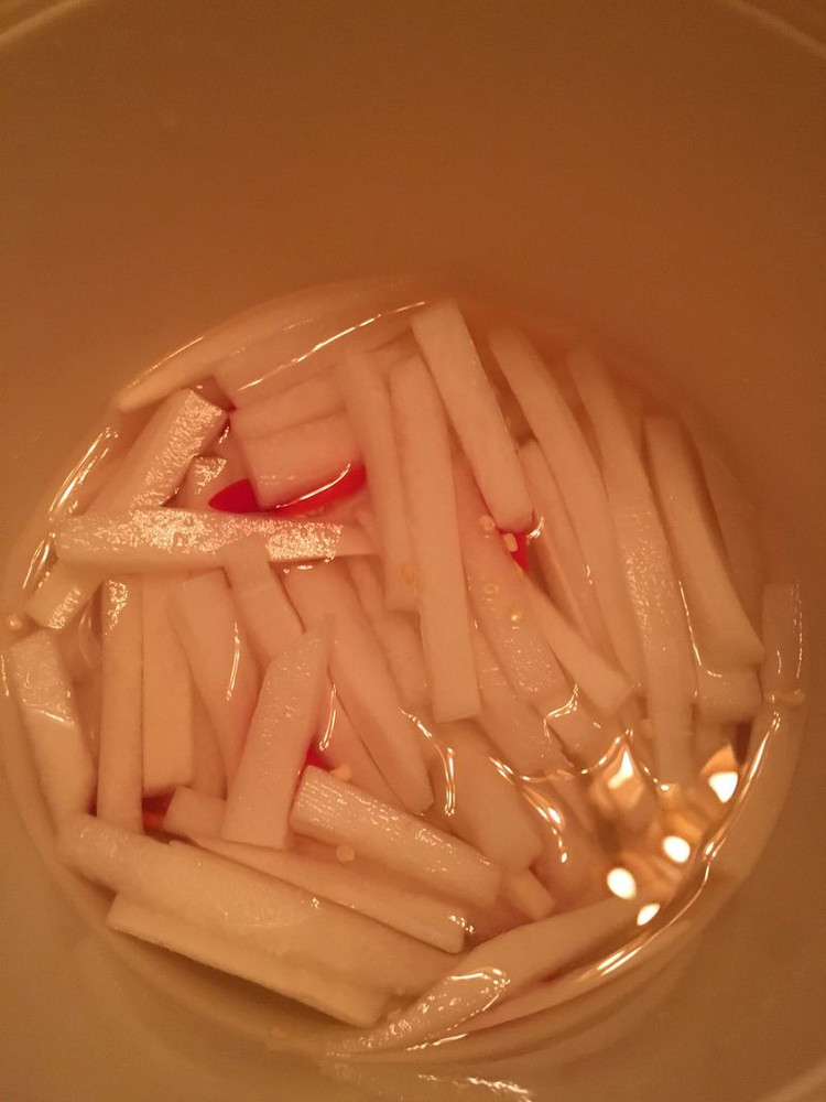 酸萝卜的做法