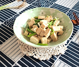 小葱拌豆腐的做法