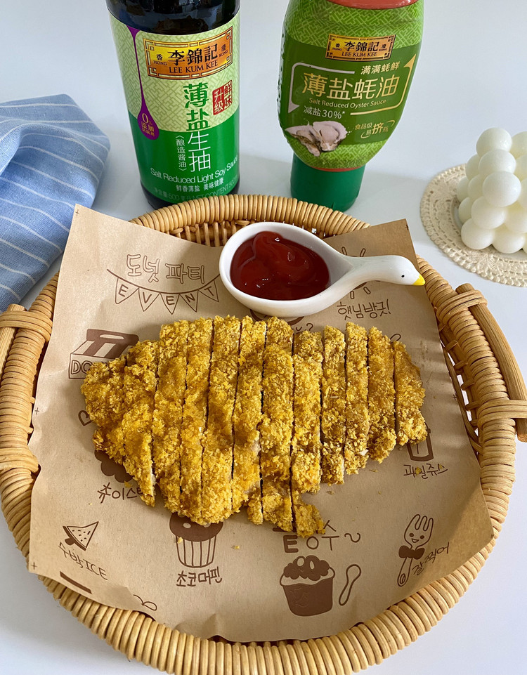 烤箱版烤鸡排的做法