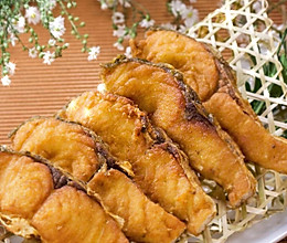 香酥炸鱼块的做法