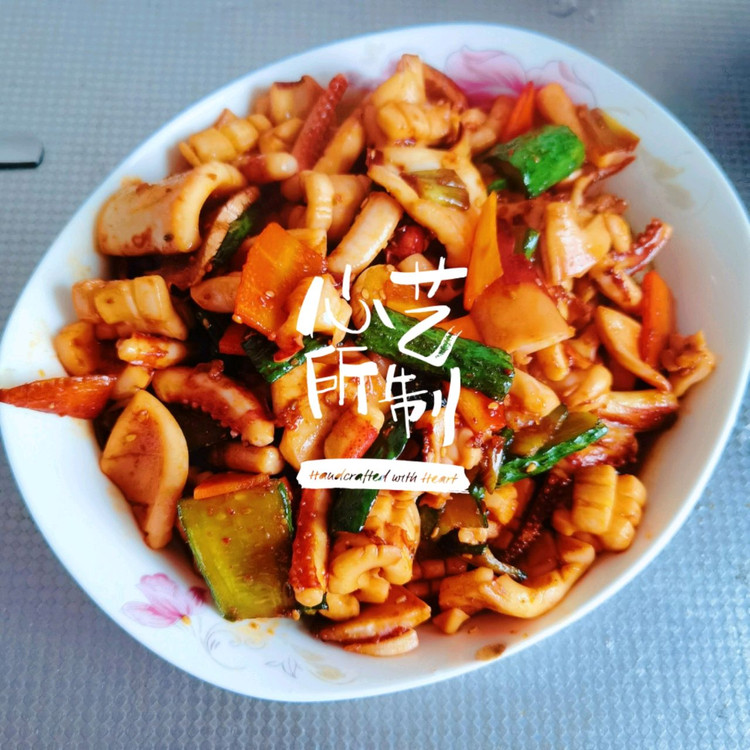 爆炒鱿鱼的做法