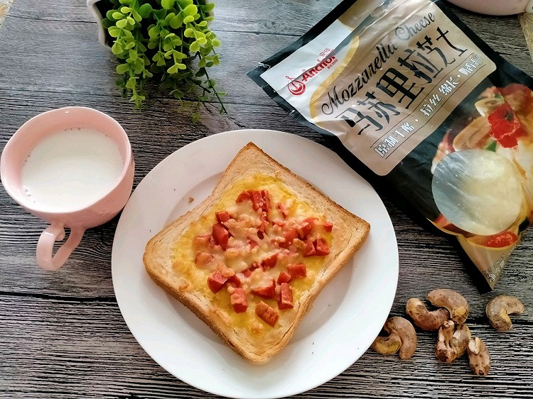 芝士吐司煎蛋的做法