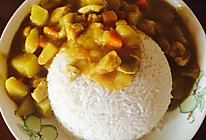 土豆鸡肉咖喱饭的做法