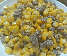 瘦肉炒玉米的做法