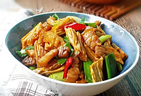  五花肉焖腐竹#金龙鱼外婆乡小榨菜籽油#的做法