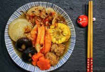 美国阿拉斯加蟹肉棒日式关东煮的做法