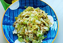 海米炒甘蓝的做法