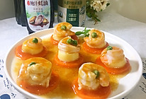 #百变鲜锋料理#【玉子豆腐蒸虾仁】的做法