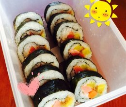 紫菜包饭的做法