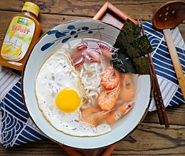 海鲜魔芋乌冬面#太太乐鲜鸡汁玩转健康快手菜#的做法