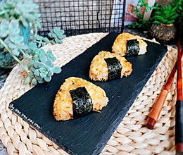 海苔肉松烤饭团#精品菜谱挑战赛#的做法