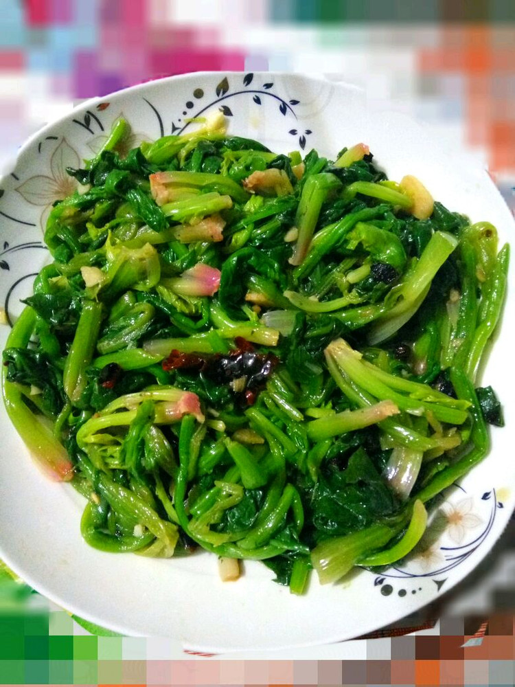 快手菜热炝菠菜的做法