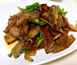 青椒炒腊肉的做法
