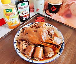 #家乡年味 鲜才够味#冬笋蒸狮头鹅的做法