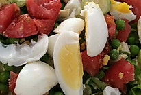 鸡胸肉蔬菜色拉的做法
