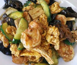 应节气的一道菜：立秋～醋溜木耳虾仁的做法