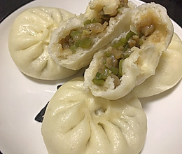 茄子青椒包子的做法