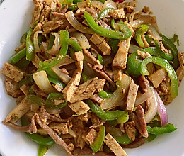 五香豆干炒肉丝的做法