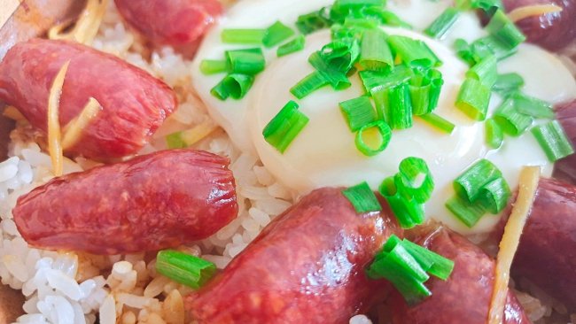 砂锅煲仔饭的做法