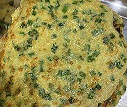 韭菜鸡蛋薄饼的做法