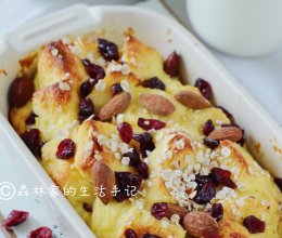 简单易做的【吐司布丁】的做法