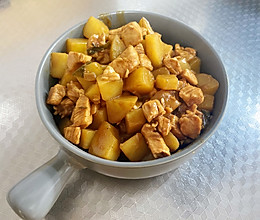 鸡胸肉炖土豆（新手）的做法
