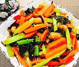 凉拌芹菜胡萝卜的做法