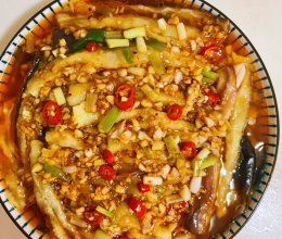 超美味的蒜香茄子的做法