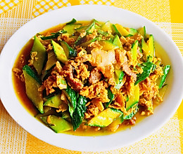 家常菜「木须肉炒瓜片」的做法