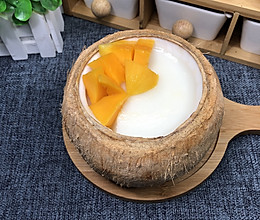 夏日清凉甜点～椰子冻的做法