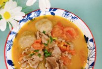 #冬季滋补花样吃法#番茄牛肉丸子汤的做法