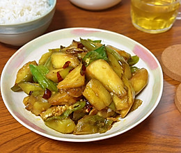 青椒炒茄子的做法