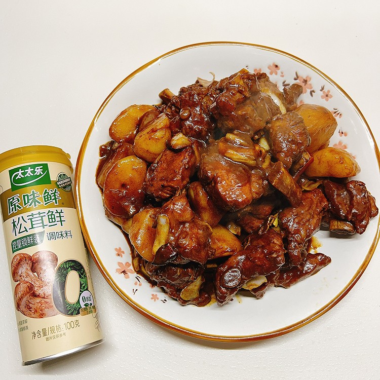 土豆酱扇子骨的做法