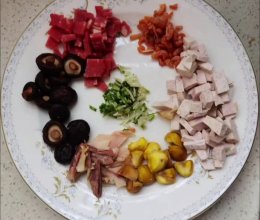 秋天的味道之香芋板栗焖饭的做法