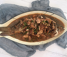 家常垮炖大鲤鱼的做法