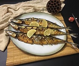 【海贼王料理】柠檬盐烤秋刀鱼#每道菜都是一台时光机#的做法