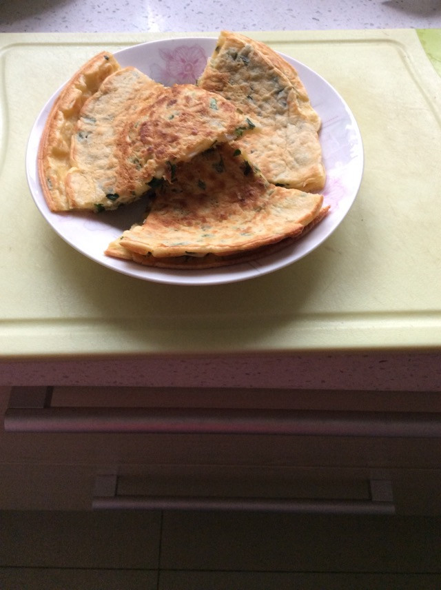 简单好吃的营养早餐饼的做法